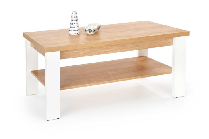 Журнальний столик Halmar JENNA Натуральний Гікорі / Білий